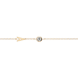 Letter Diamond Bracelet - PRMAL