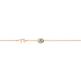 Letter Diamond Bracelet - PRMAL