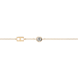 Letter Diamond Bracelet - PRMAL