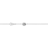 Letter Diamond Bracelet - PRMAL