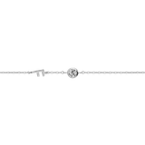 Letter Diamond Bracelet - PRMAL
