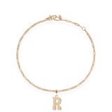 Pave Dome Letter Bracelet - PRMAL