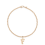 Pave Dome Letter Bracelet