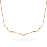 Trace Wave Trio Necklace - PRMAL