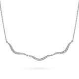 Trace Wave Trio Necklace - PRMAL