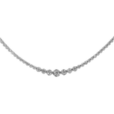 3ct Gravity Tennis Necklace - PRMAL