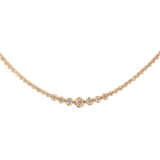 3ct Gravity Tennis Necklace - PRMAL