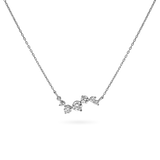 Lapse Diamond Wave Necklace - PRMAL