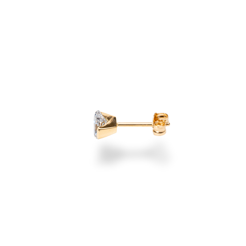 Facet 0.5ct Oval Stud
