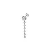 Tennis Chain Drop Earring - PRMAL
