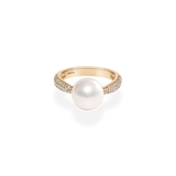 Pearl Oval Dome Ring - PRMAL