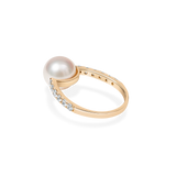 Pearl Oval Bold Ring - PRMAL