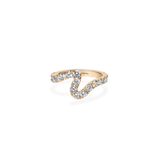 Sync Wave Pinky Ring - PRMAL