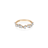 Pear Half Eternity Ring - PRMAL