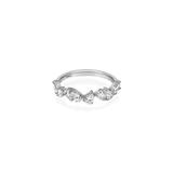 Pear Half Eternity Ring - PRMAL