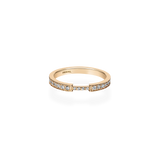 Silfra Pave Band Ring - PRMAL