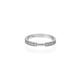 Silfra Pave Band Ring - PRMAL
