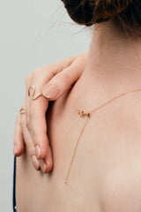 Facet 1ct Round Necklace - PRMAL