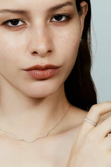 Trace Wave Trio Necklace - PRMAL