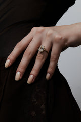 5ct Chandelier Cushion Diamond Ring - PRMAL