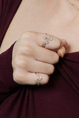 Sync Wave Pinky Ring - PRMAL