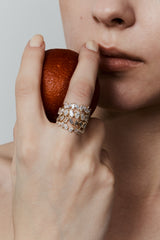 Baguette Half Eternity Ring - PRMAL