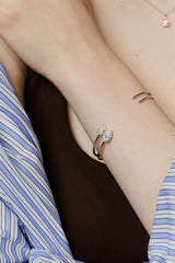 Duo Pear Bangle - PRMAL