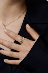 Bold Rough Open Ring - PRMAL