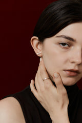 Baguette Half Eternity Ring