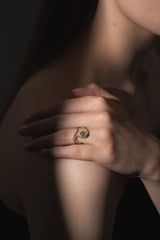 Massive 1ct Oval Wave Ring - PRMAL