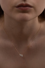 Pear Marquise Duo Necklace - PRMAL
