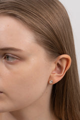 Facet 1ct Oval Stud - PRMAL