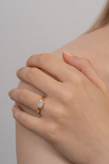 Facet 1ct Emerald Ring - PRMAL