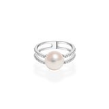 Pearl Double Oval Ring - PRMAL