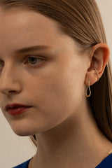 Pave Bar Ear Cuff - PRMAL