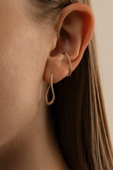 Pave Bar Ear Cuff - PRMAL