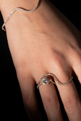 Massive Wave Double Finger Ring - PRMAL