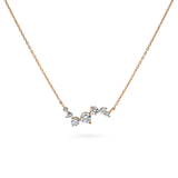 Lapse Diamond Wave Necklace - PRMAL