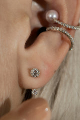0.3ct Solitaire Diamond Stud - PRMAL