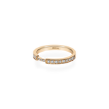 Silfra Pave Band Ring - PRMAL