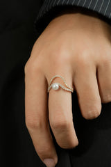Pearl Wave Ring - PRMAL