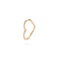 Heart Hoop Earring L