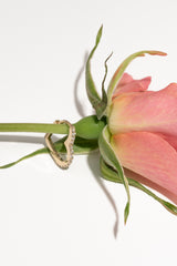 Heart Hoop Earring S - PRMAL
