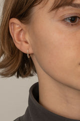 Heart Hoop Earring S - PRMAL