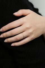 Silfra Pave Band Ring - PRMAL