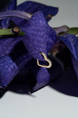 Heart Hoop Earring S - PRMAL