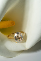 5ct Chandelier Cushion Diamond Ring - PRMAL