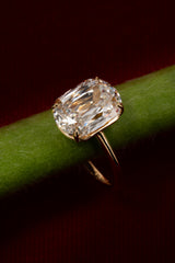 5ct Chandelier Cushion Diamond Ring - PRMAL