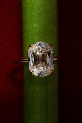 5ct Chandelier Cushion Diamond Ring - PRMAL