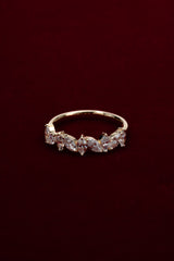 Marquise Half Eternity Ring - PRMAL